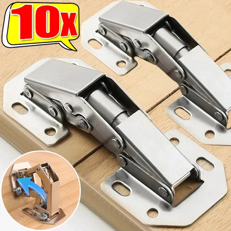 10-Pack Soft-Close Cabinet Hinges