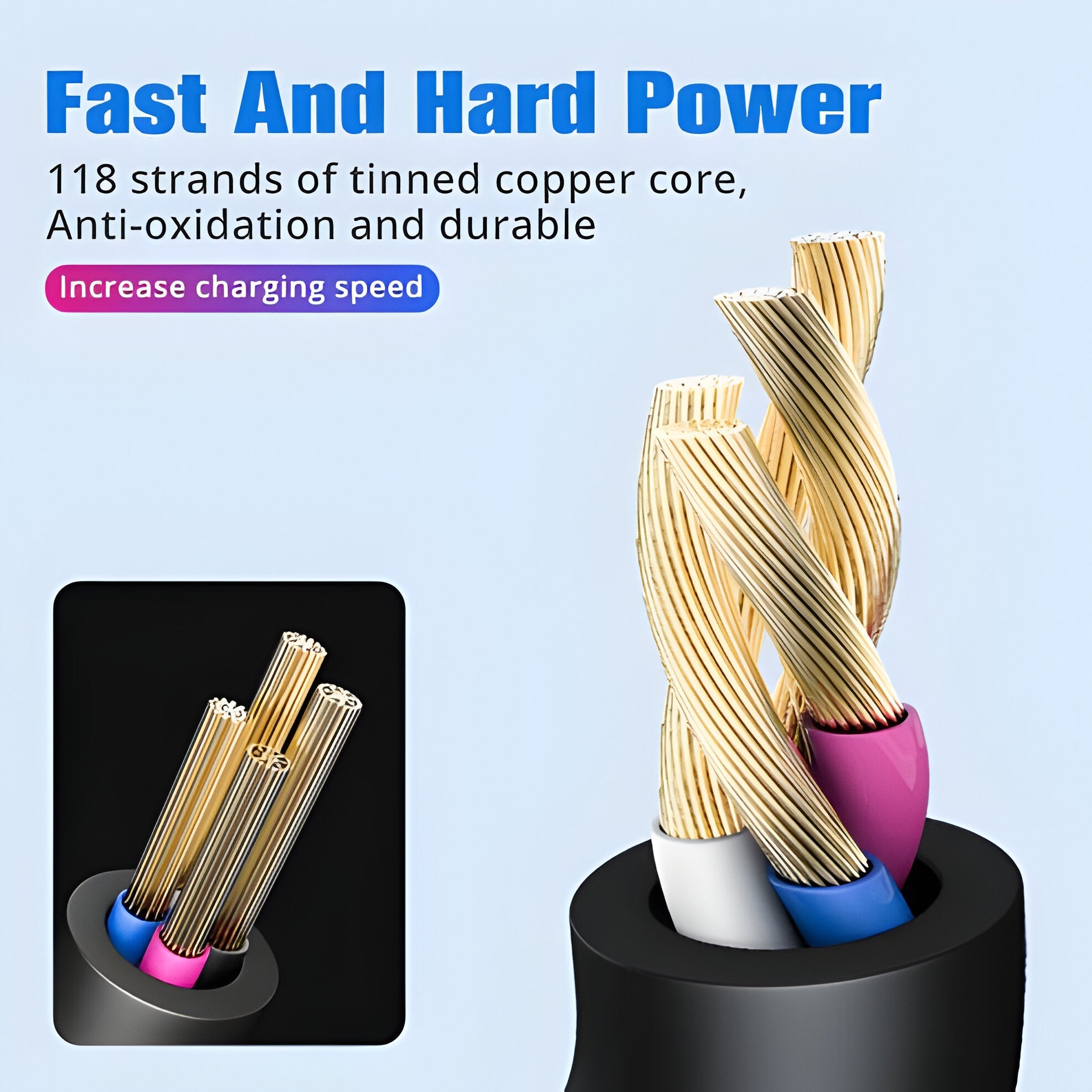 2-in-1 Multi-USB Charging Cable