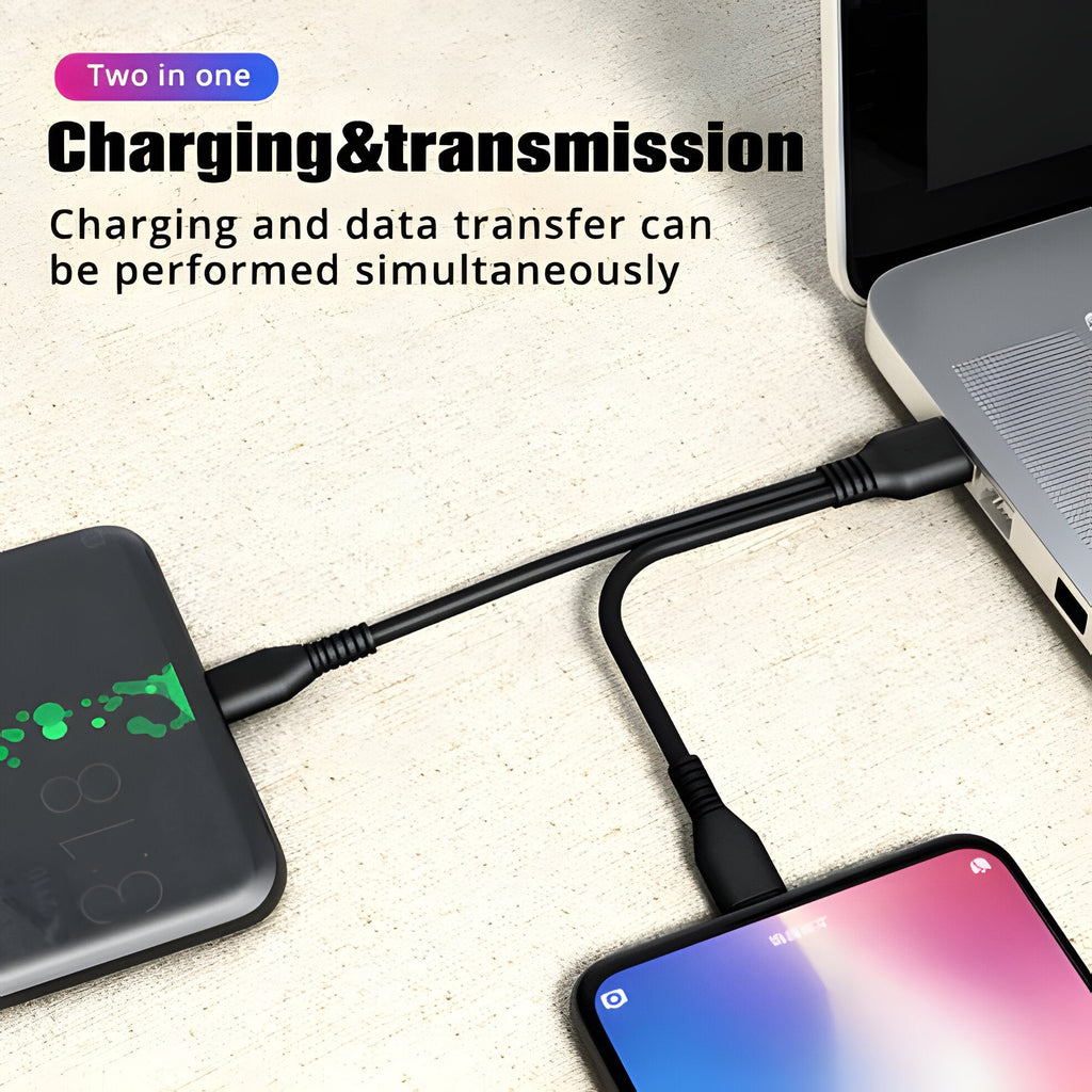 2-in-1 Multi-USB Charging Cable
