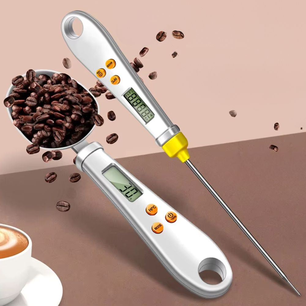 2-in-1 Digital Spoon Scale & Food Thermometer