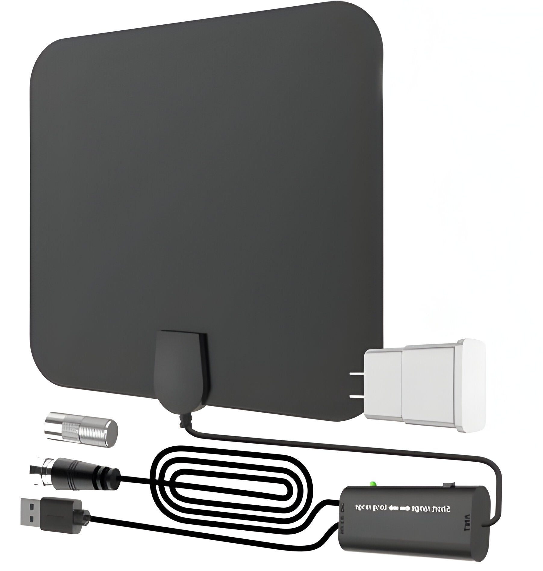 300-Mile Indoor Amplified HDTV Antenna