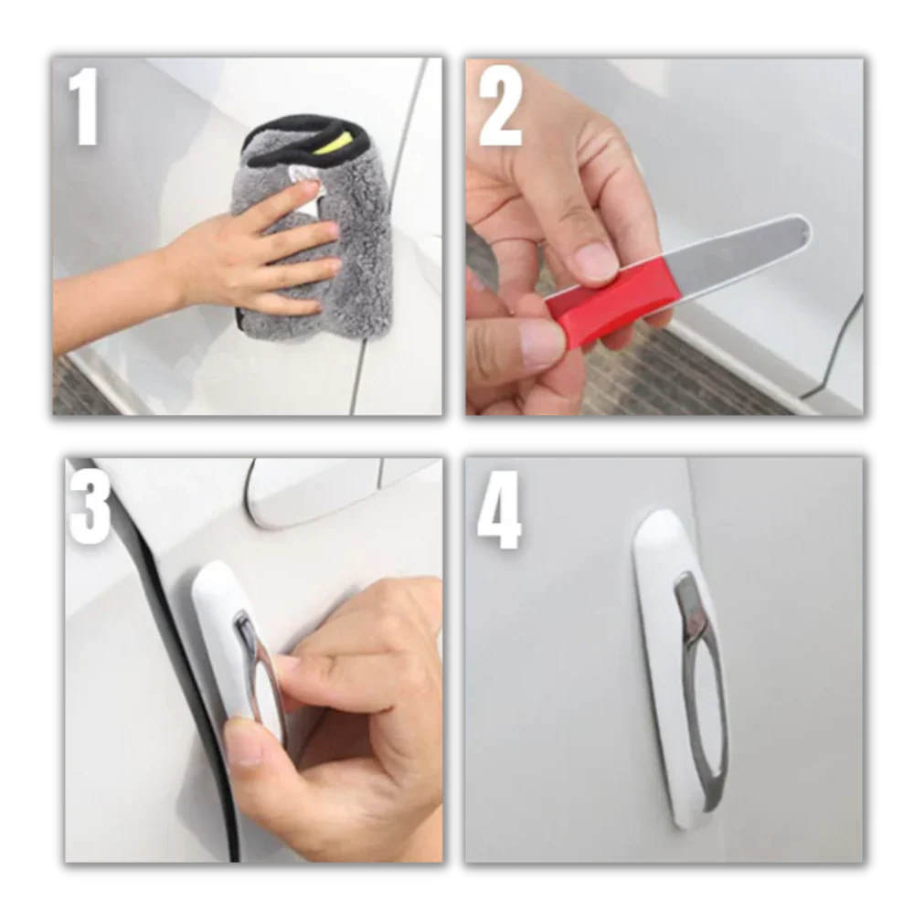 4-Pack Car Door Protection Strips