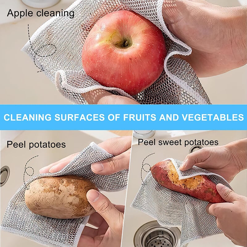 20-Pack Reusable Cleaning Cloths