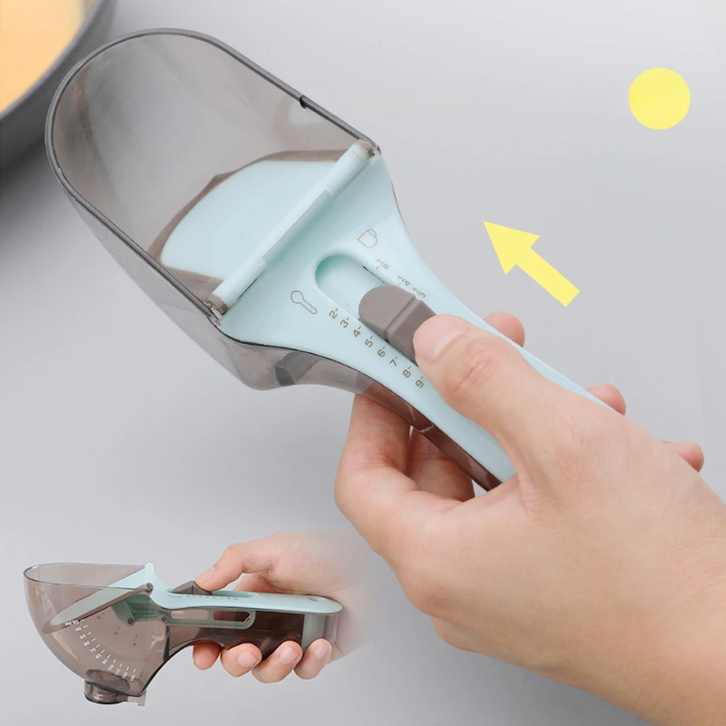 2-Piece Adjustable Measuring Cup & Spoon Set