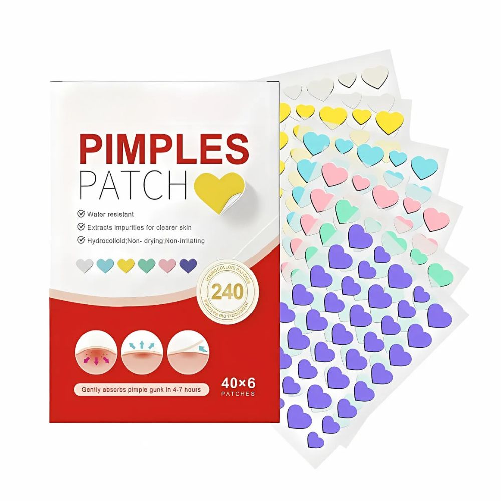 240-Pack Cute Colourful Pimple Patches