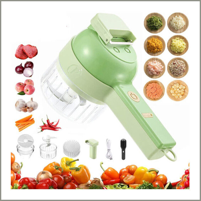 4-in-1 Cordless Electric Food Chopper