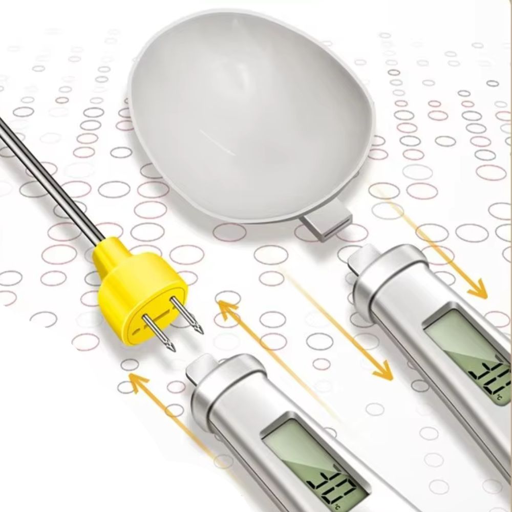 2-in-1 Digital Spoon Scale & Food Thermometer