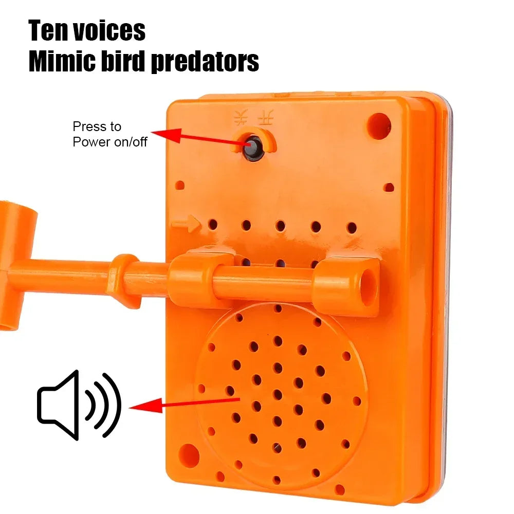 360-Degree Solar-Powered Bird Repeller