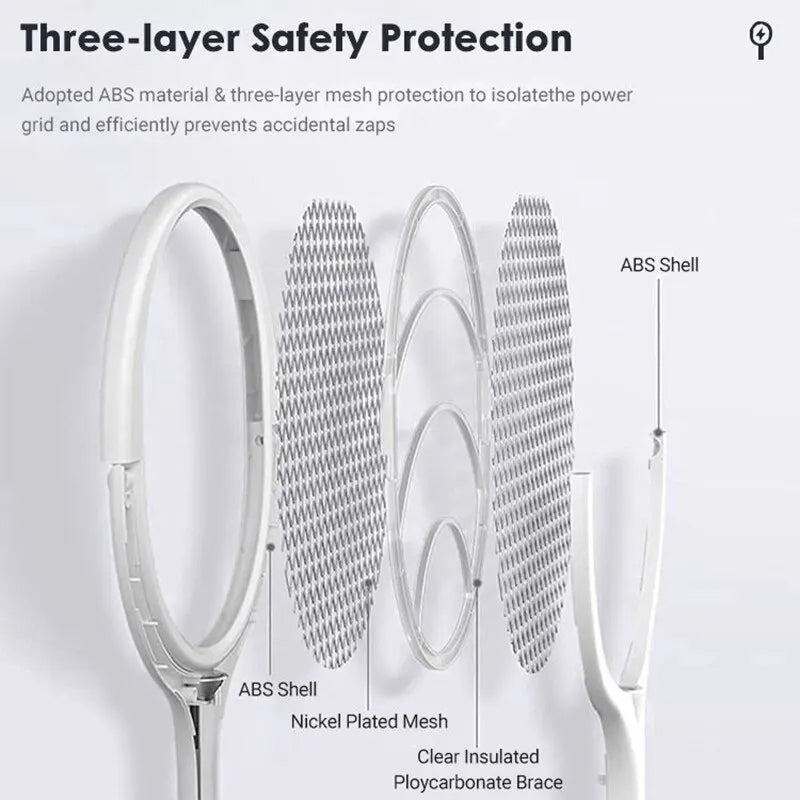 5-in-1 Rechargeable Bug Zapper Racket