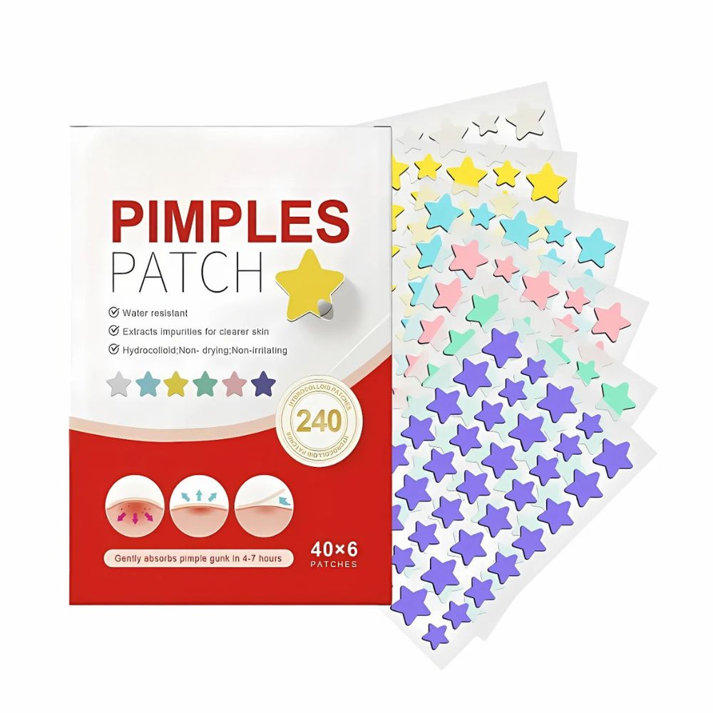 240-Pack Cute Colourful Pimple Patches