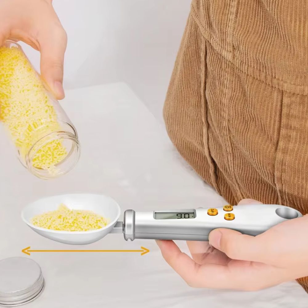2-in-1 Digital Spoon Scale & Food Thermometer