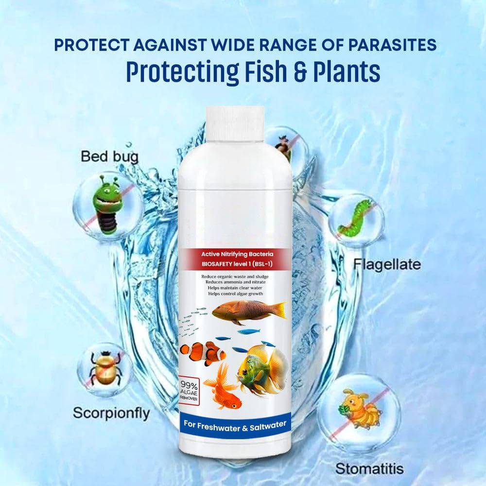 3-Pack Fish Tank Cleaner Liquid