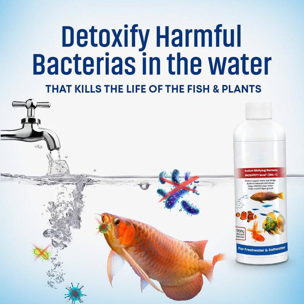 3-Pack Fish Tank Cleaner Liquid