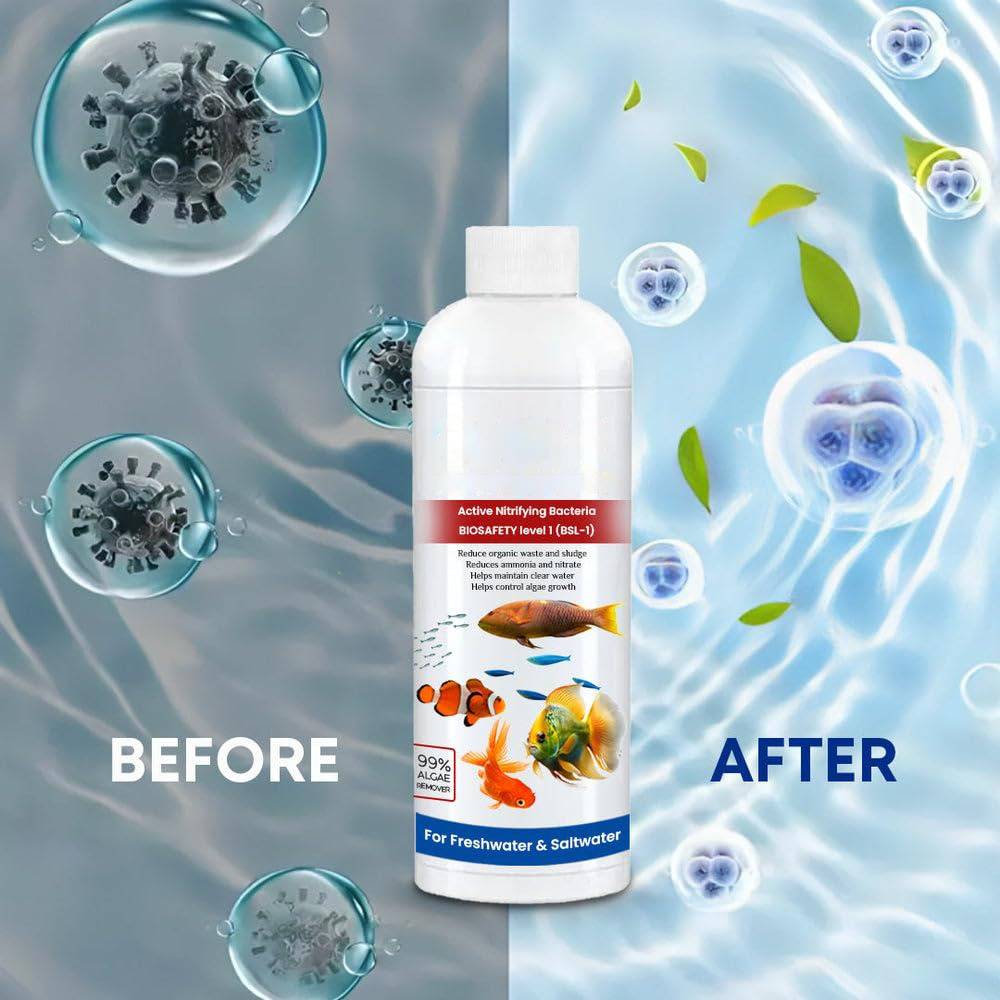 3-Pack Fish Tank Cleaner Liquid