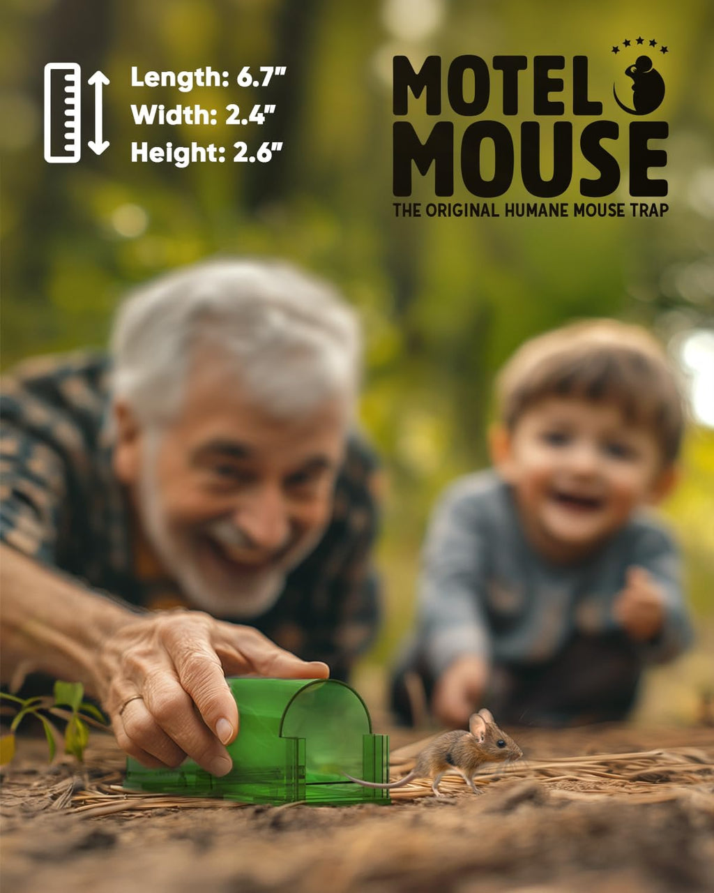 4-Pack Reusable Mouse Trap