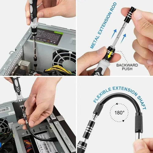 115-in-1 Precision Screwdriver Bit Set