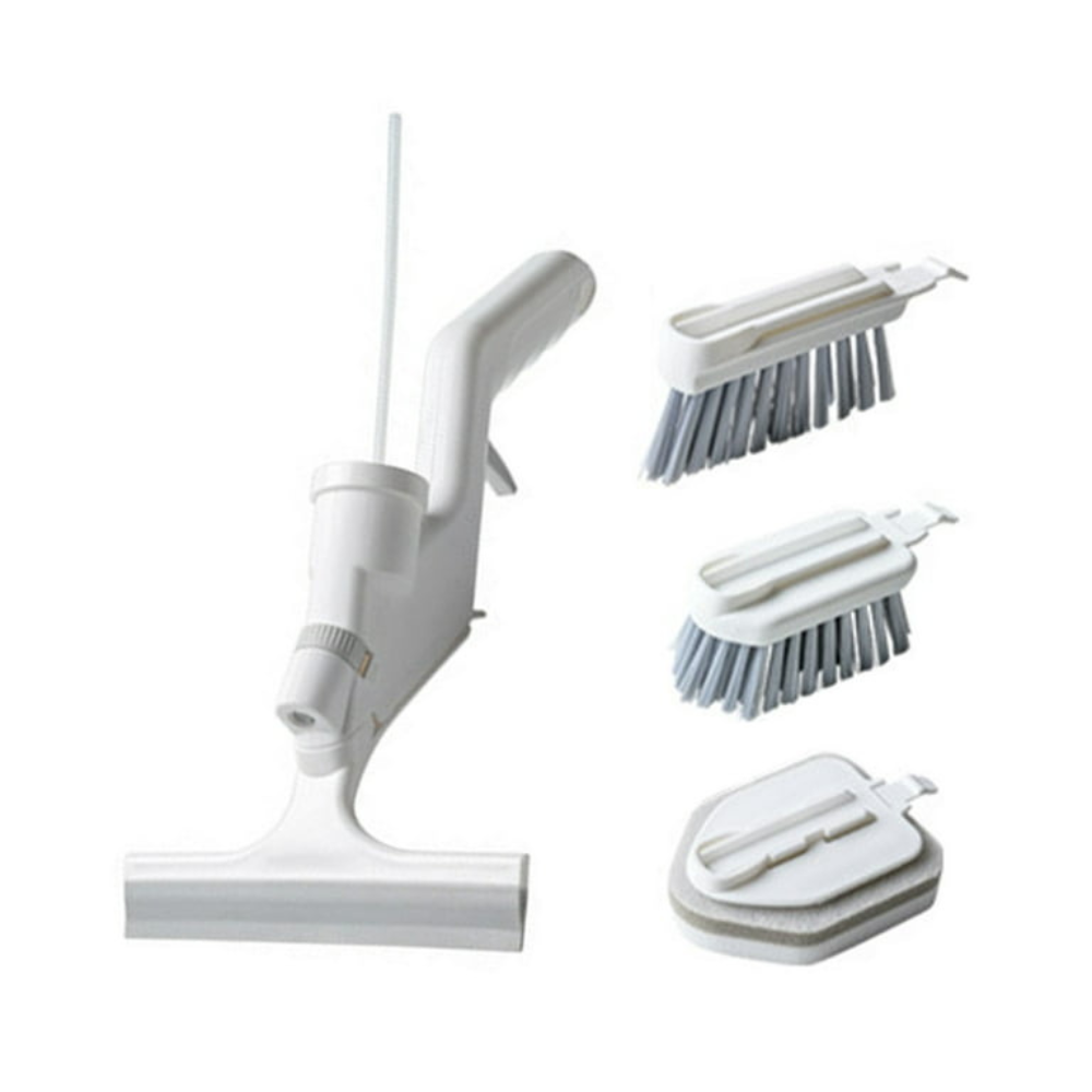 4-in-1 Bathroom Floor & Wall Cleaning Tool