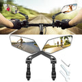 2-Pack Wide-Angle Bike Mirrors
