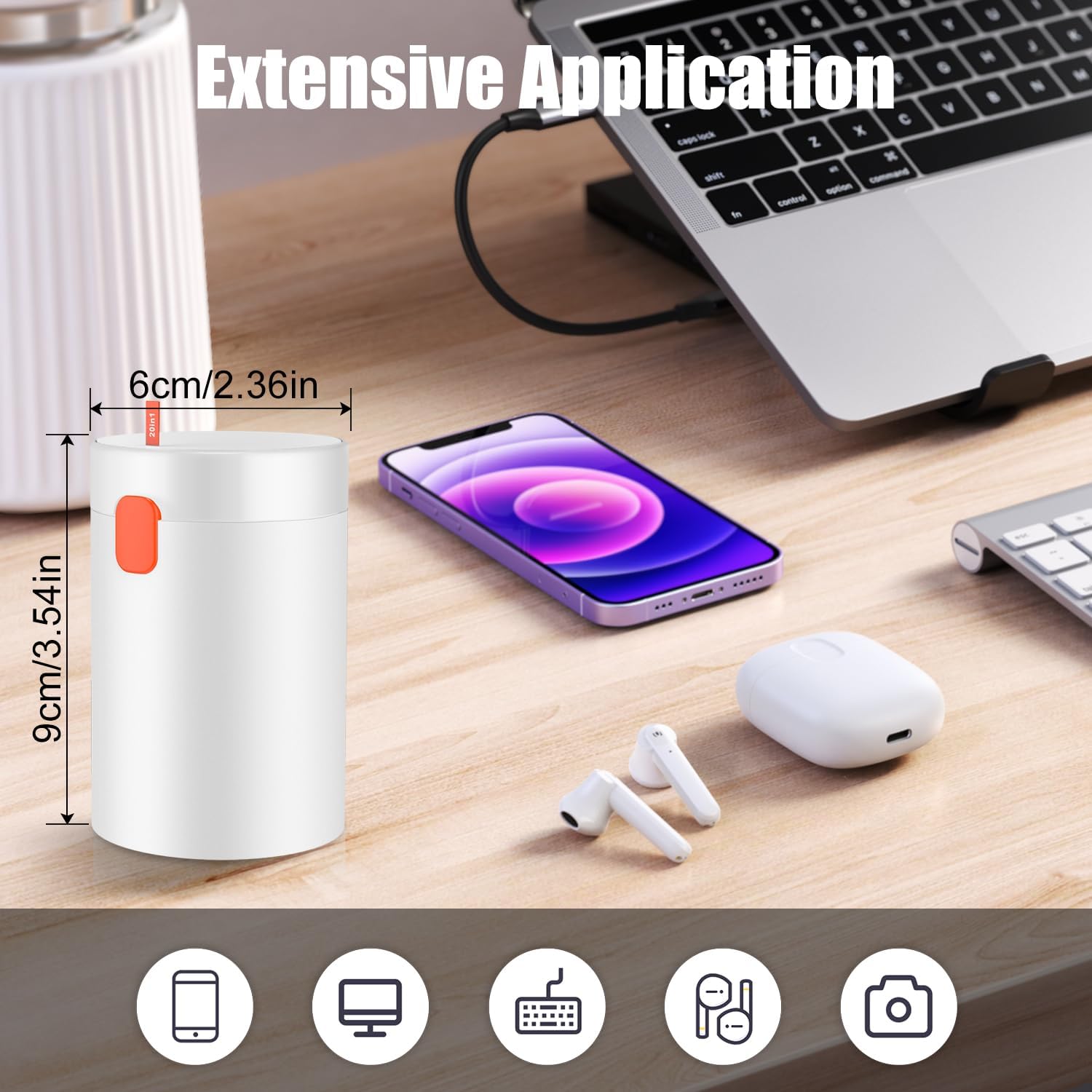 20-in-1 Keyboard & Earbuds Cleaning Kit