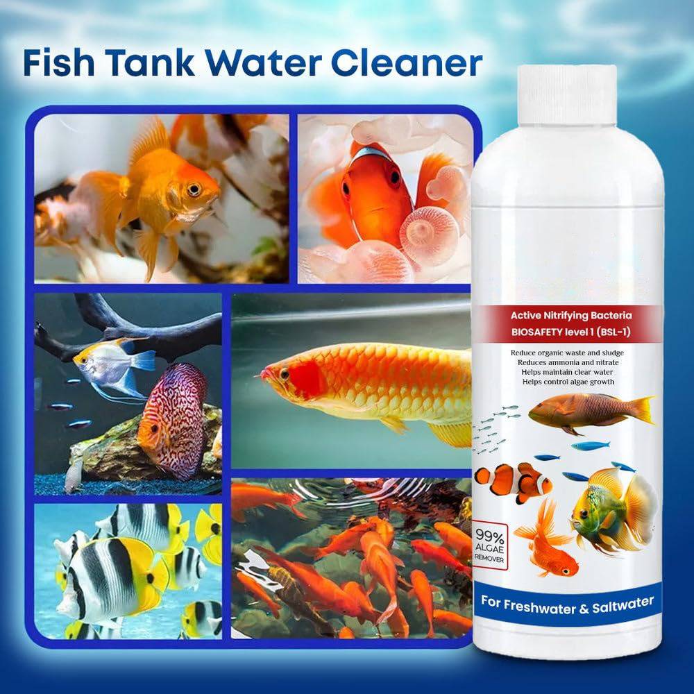 3-Pack Fish Tank Cleaner Liquid