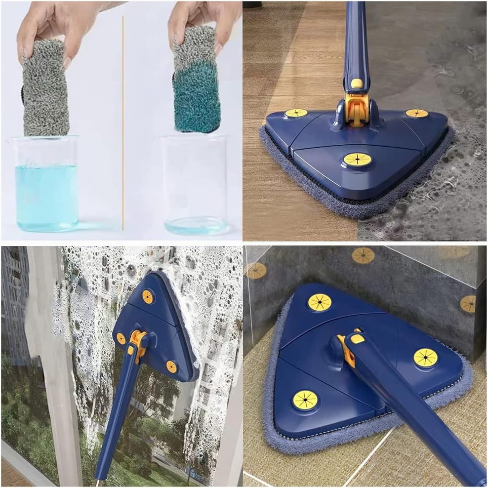 360° Triangular Spin Mop