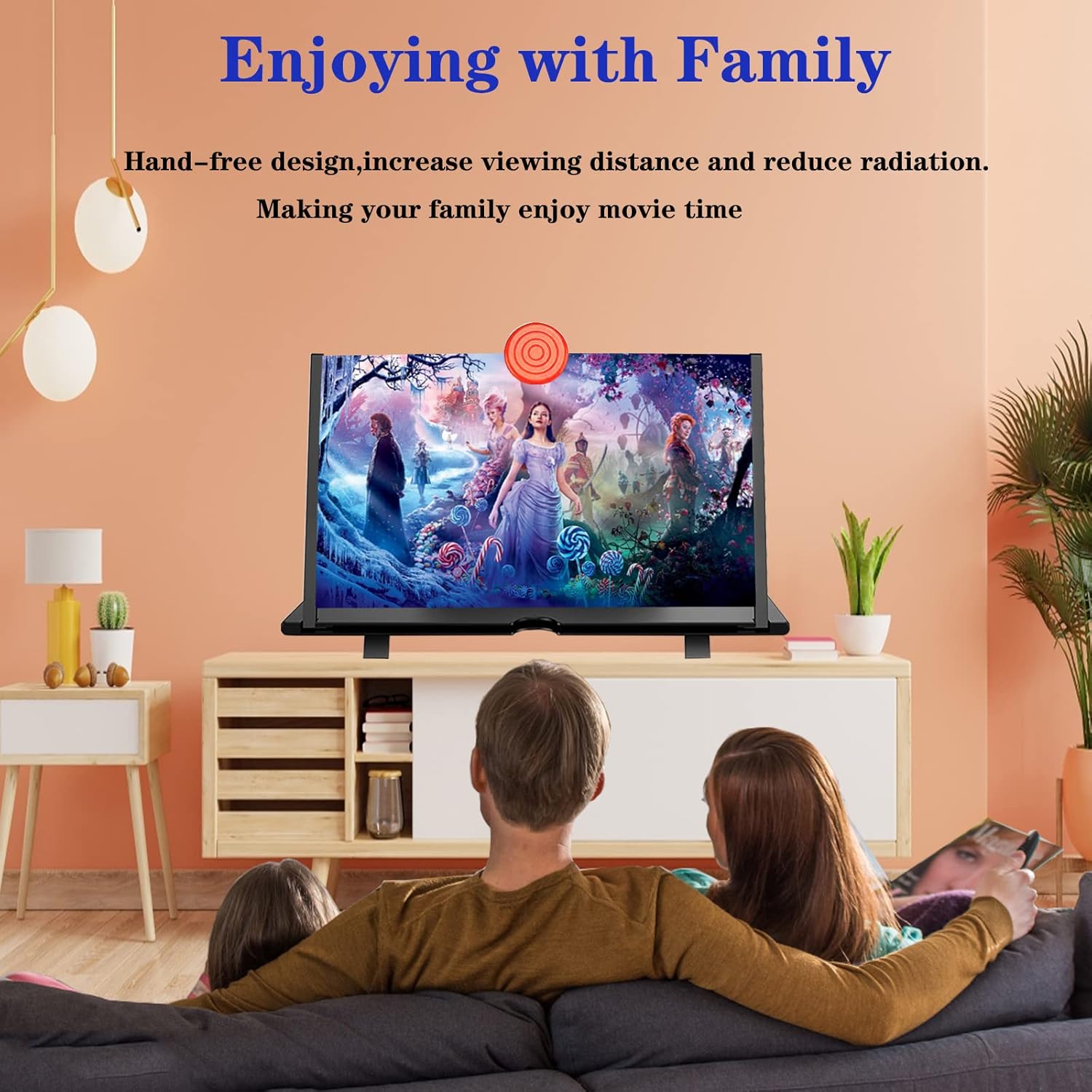 16-inch Phone Screen Magnifier for Movies & Gaming