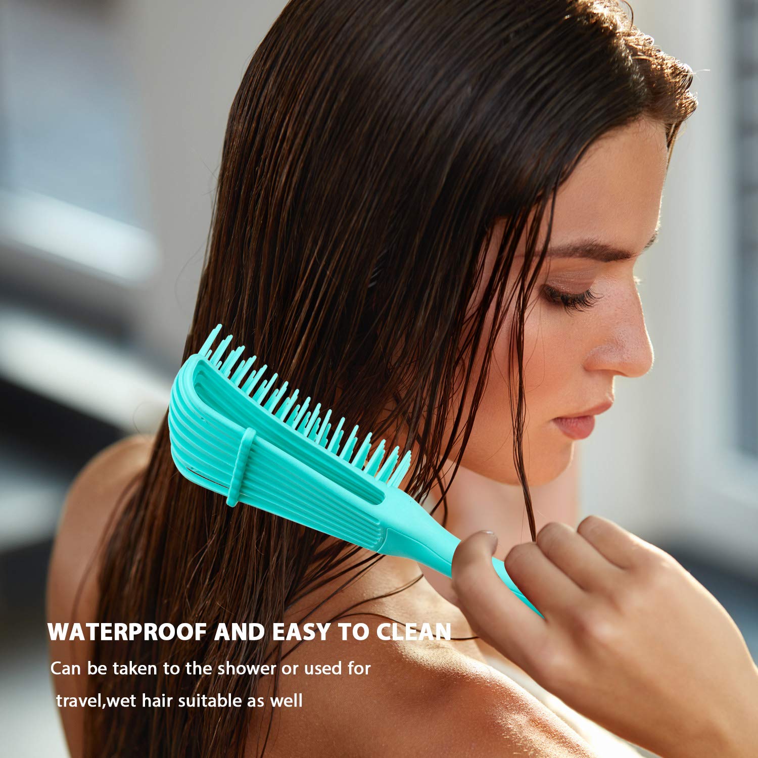 2-Pack Detangling Brush for Curly & Textured Hair