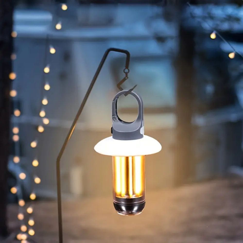 2-Pack LED Rechargeable Camping Lantern & Tent Light