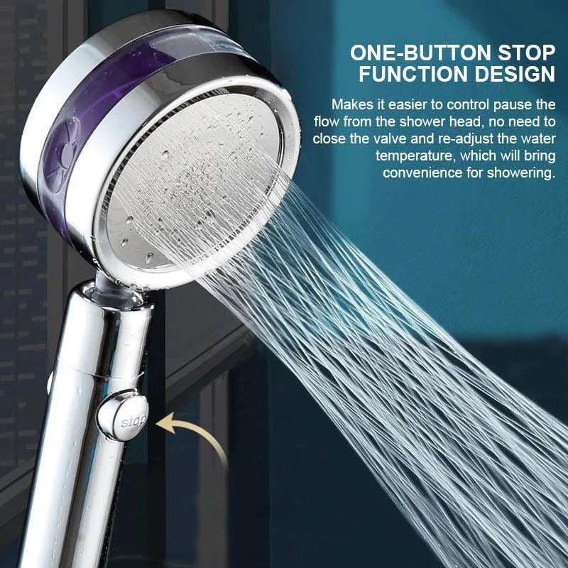360° Rotatable High-Pressure Shower Head