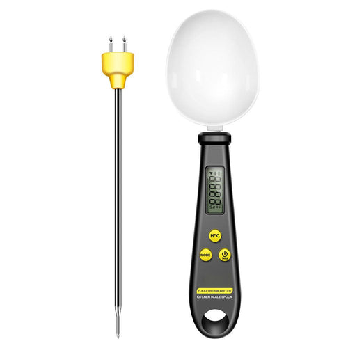 2-in-1 Digital Spoon Scale & Food Thermometer