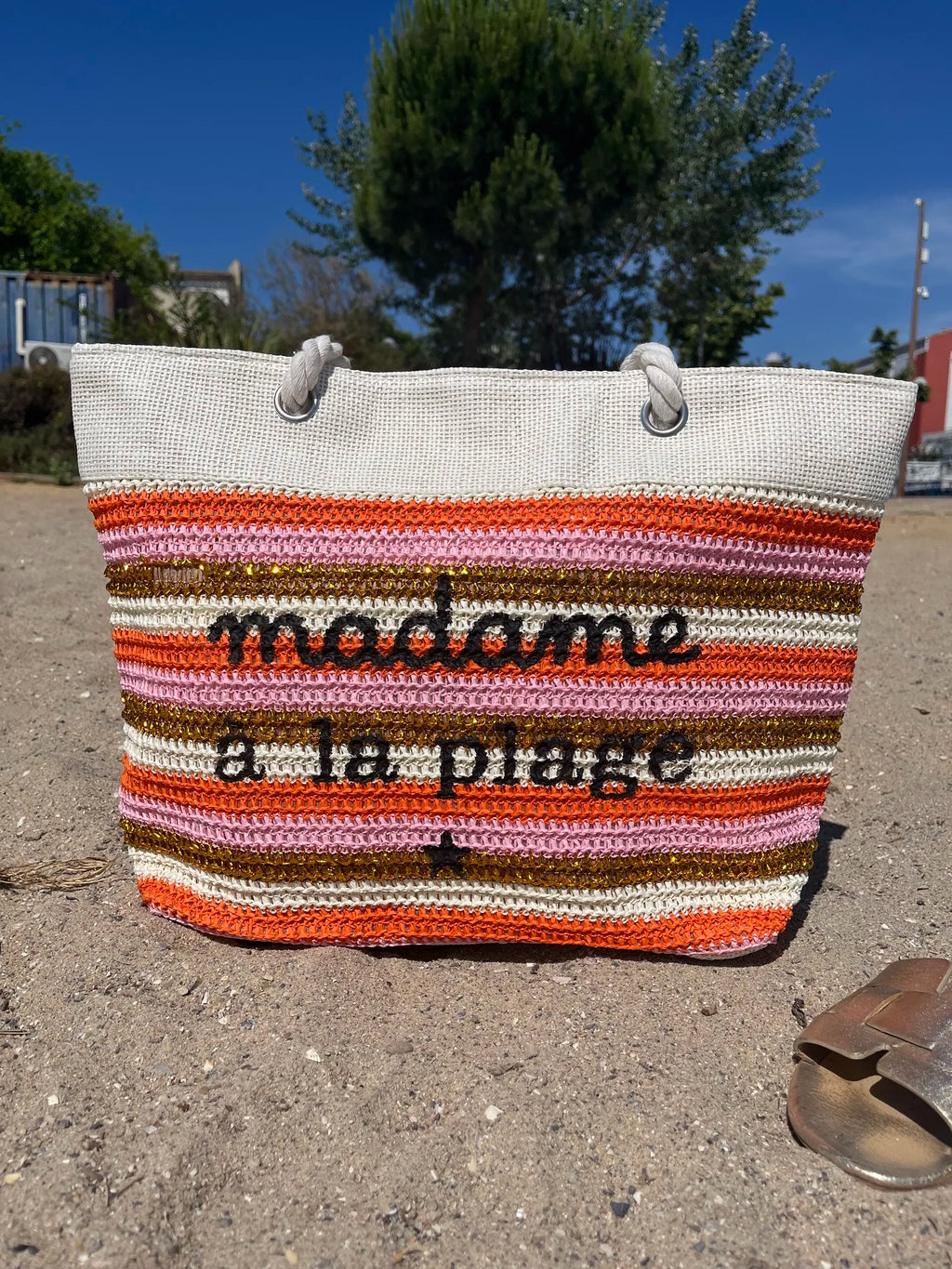 Woven Bucket Bag — Boho Crossbody