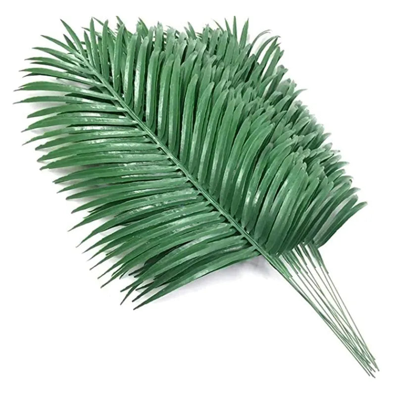 Artificial Palm Leaves, Set of 12
