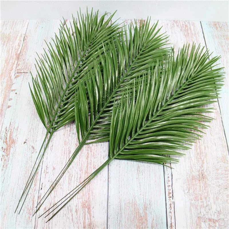 Artificial Palm Leaves, Set of 12