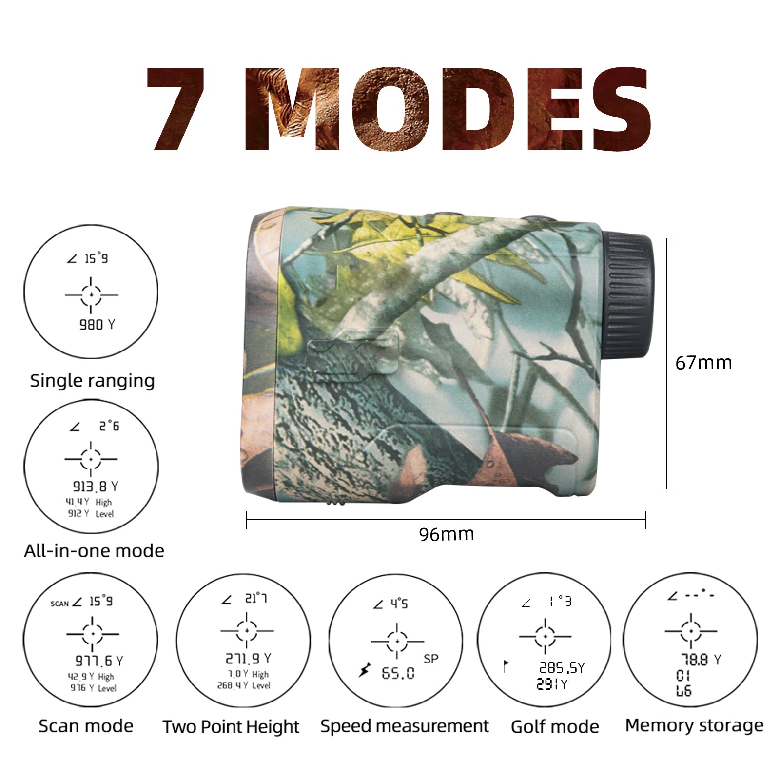 1000-Yard Hunting Rangefinder