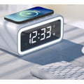 2-in-1 Digital Alarm Clock with Dual Time Display