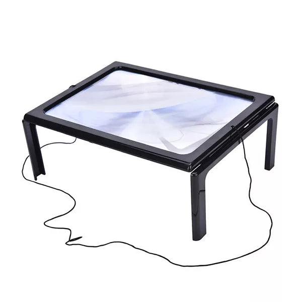 3x Magnifying Reading Glass with LED Light