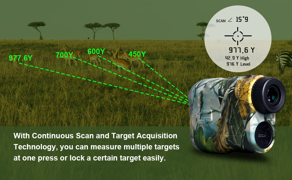 1000-Yard Hunting Rangefinder