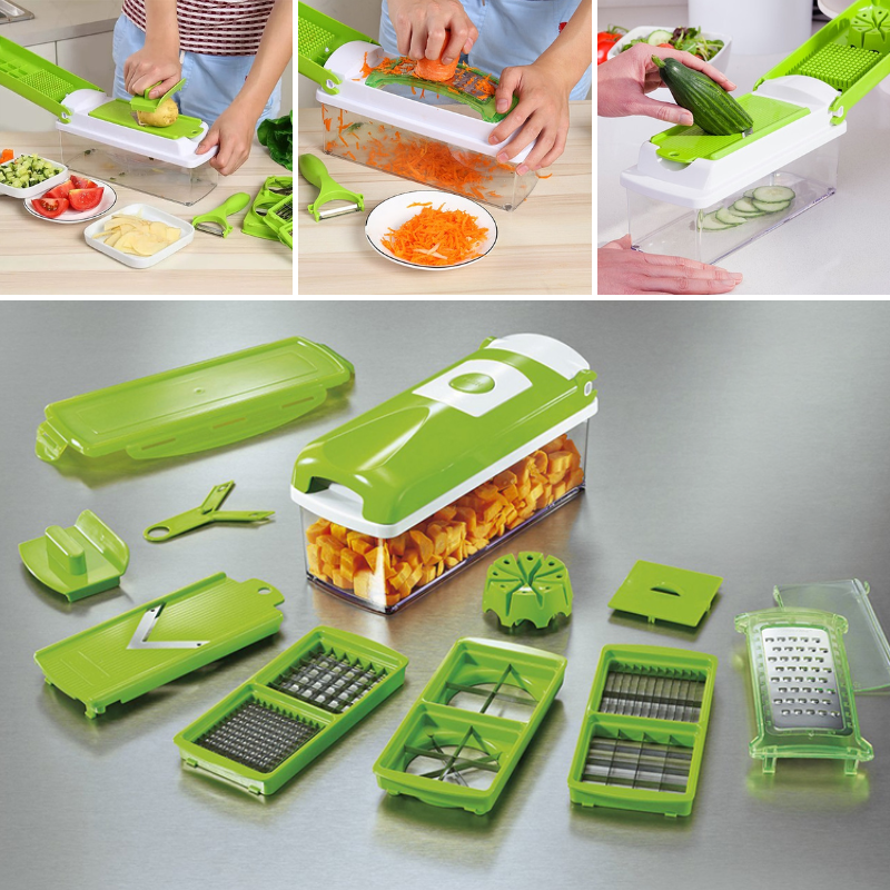 12-in-1 Multifunctional Vegetable Cutter & Slicer