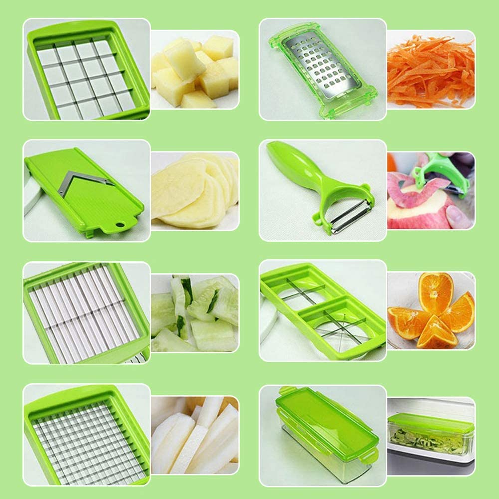 12-in-1 Multifunctional Vegetable Cutter & Slicer