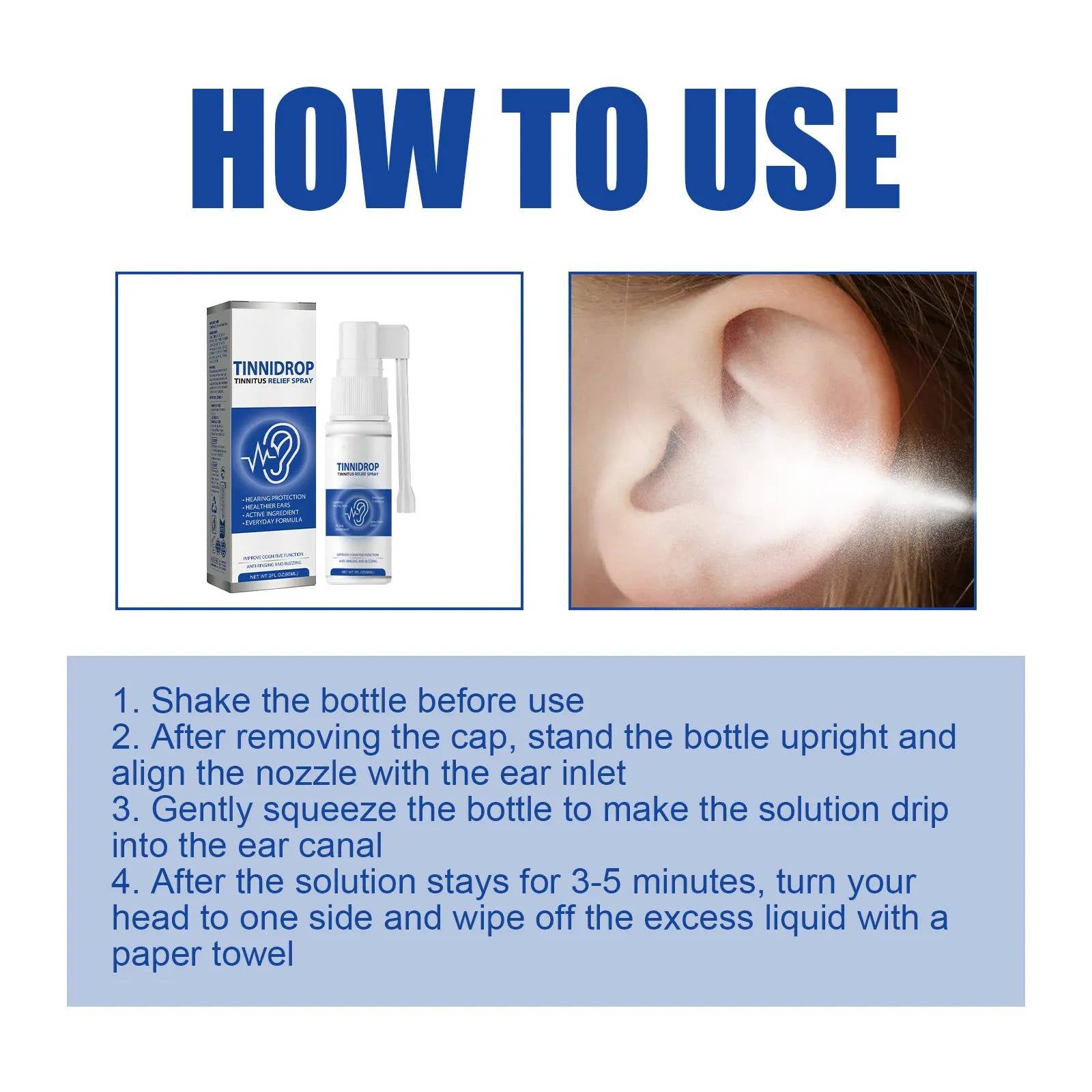 Tinnitus Ear Drops (2-Pack)