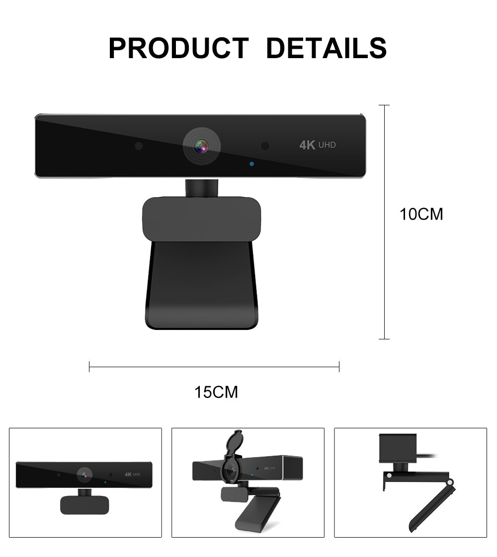4K Ultra HD Webcam