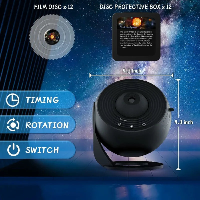 360° Galaxy Planetarium Projector