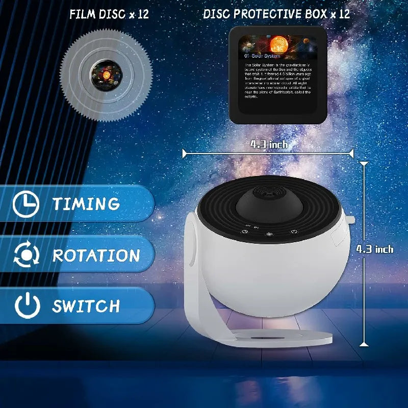 360° Galaxy Planetarium Projector