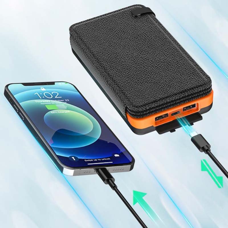 25,000mAh Solar Power Bank with Fast Charge
