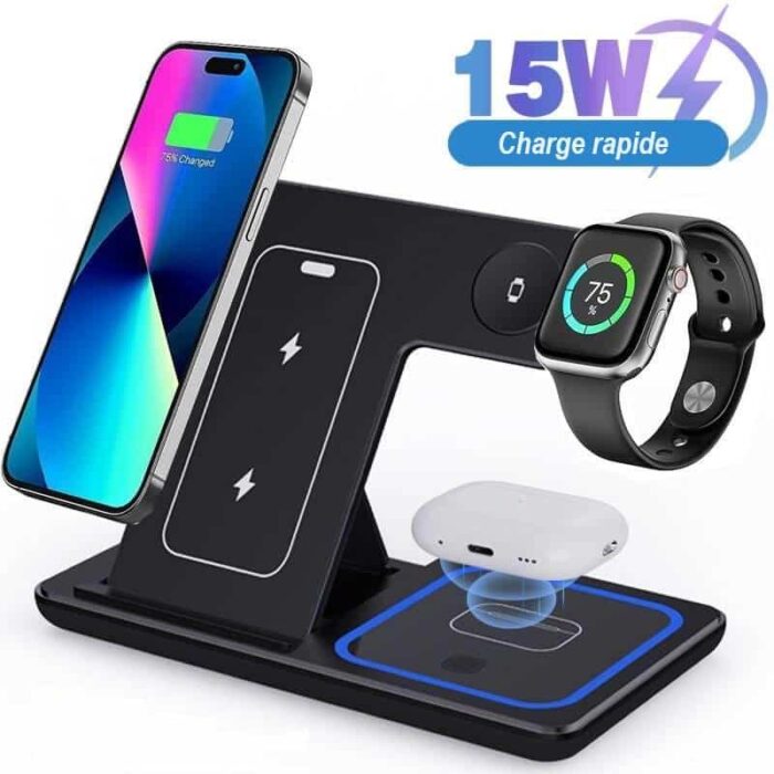3-in-1 Wireless Charger for iPhone