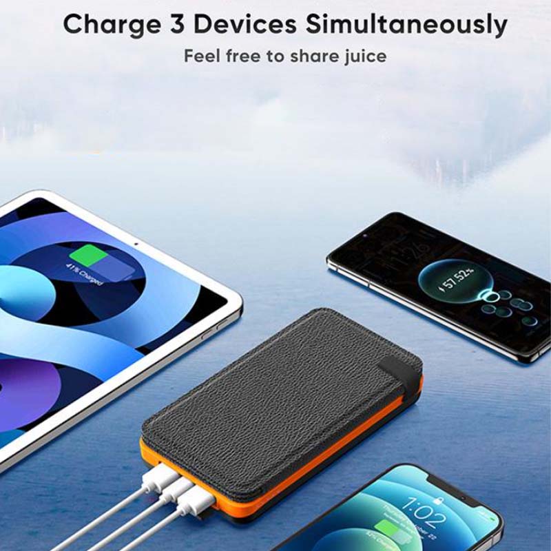 25,000mAh Solar Power Bank with Fast Charge