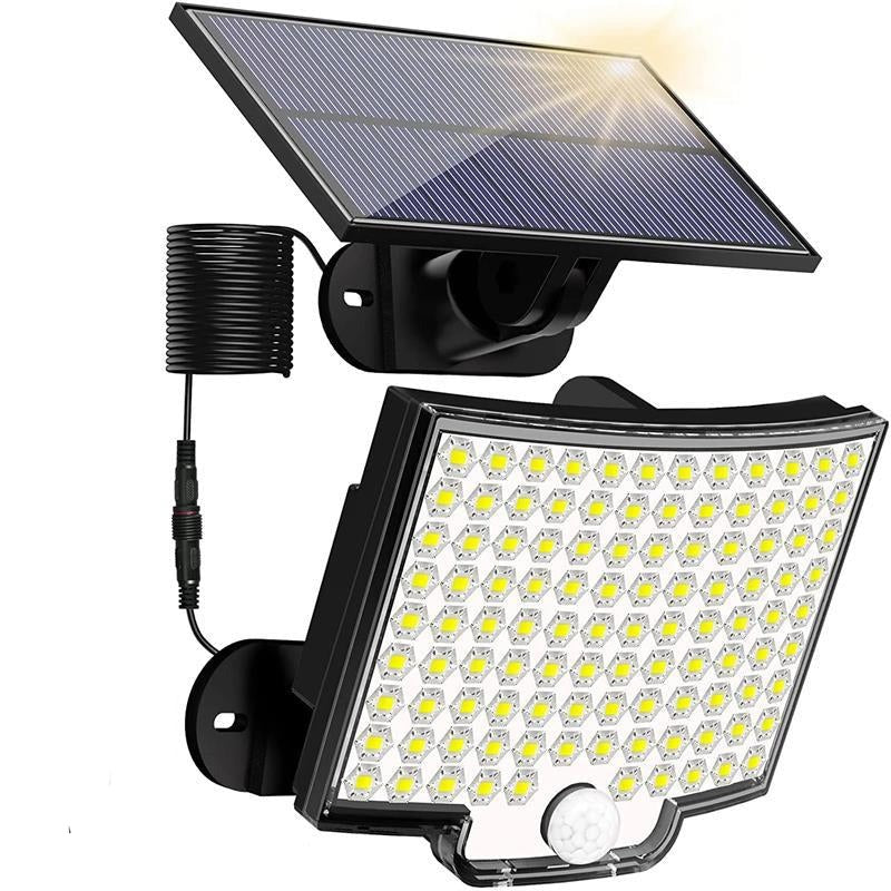 106-LED Solar Motion-Sensor Outdoor Light
