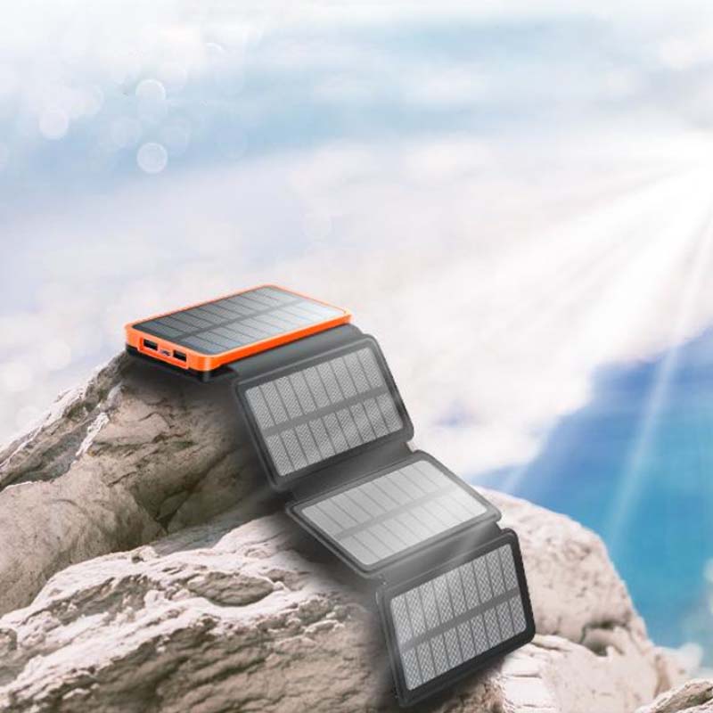 25,000mAh Solar Power Bank with Fast Charge