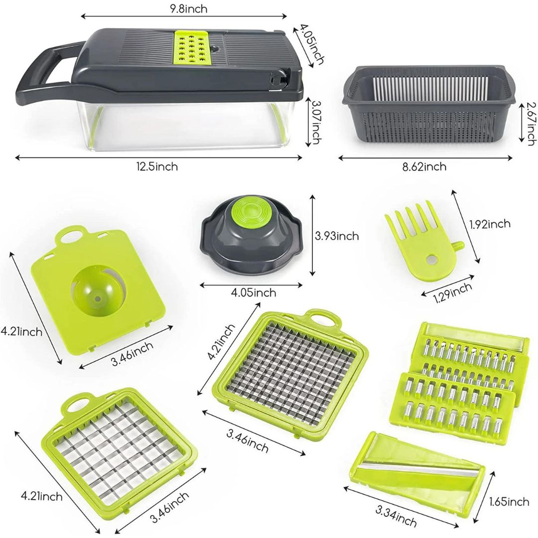 18-in-1 Multifunctional Vegetable Slicer