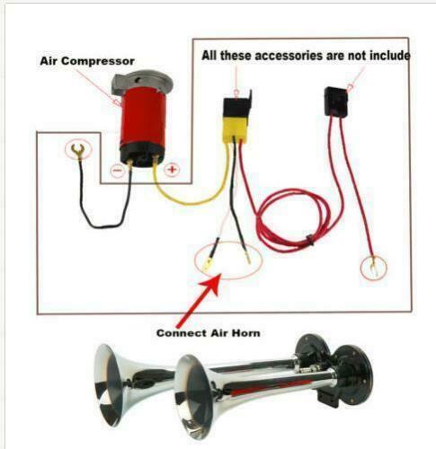 150dB Air Horn for Cars & Trucks